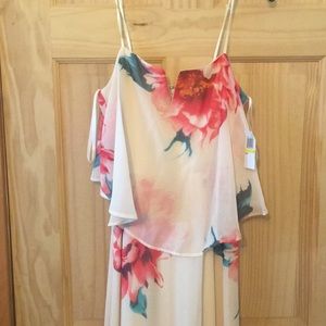 Floor length dress. Purchased last summer!